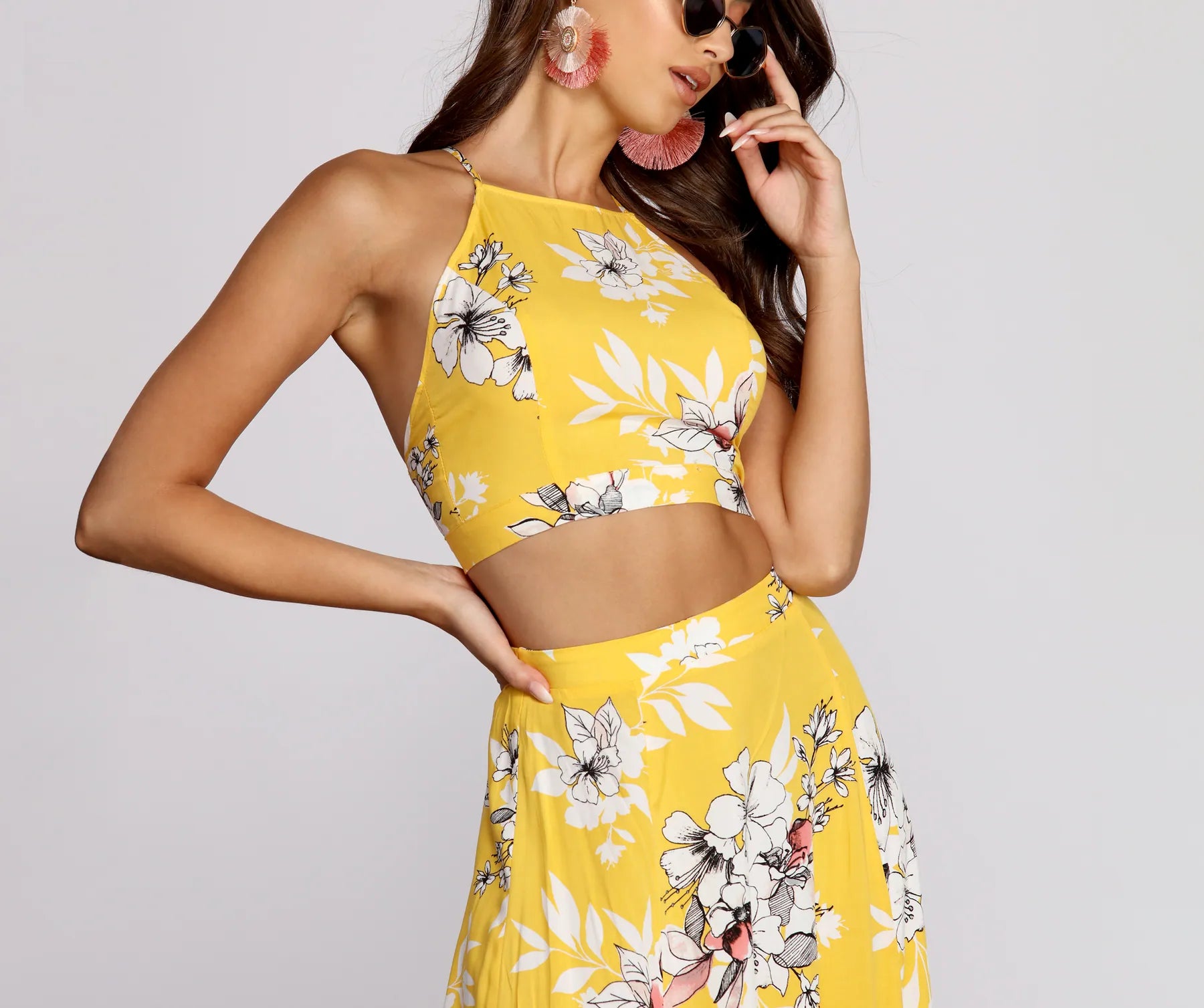 Price Drop Island Time Floral Top