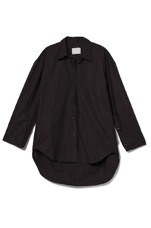 Weekend Discounts to Celebrate Cocoon Shirt - Black