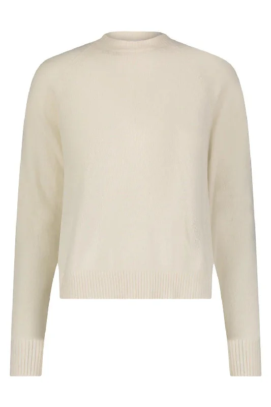 Savings Event Classic Crewneck - White
