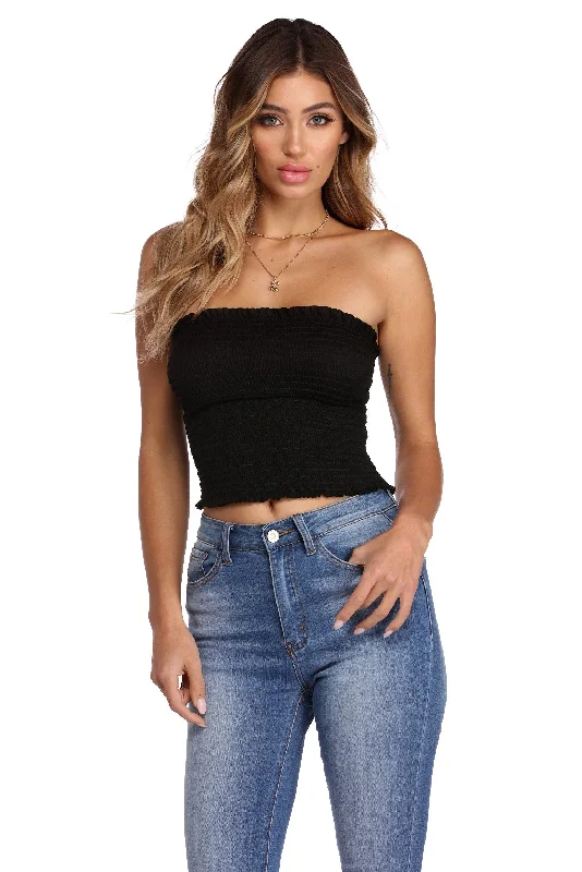 Unbeatable Prices Smock It Up Tube Top