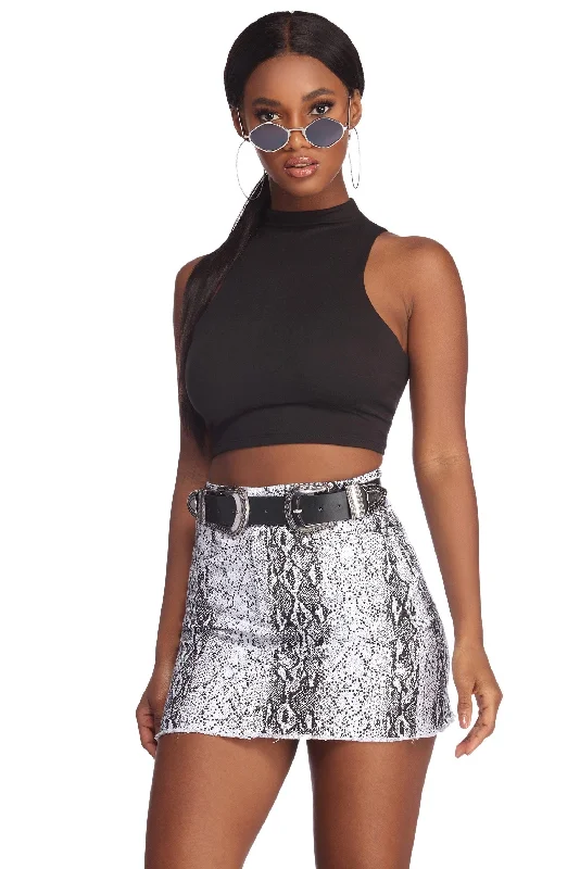 Deal of the Day Cropped And Chic Top