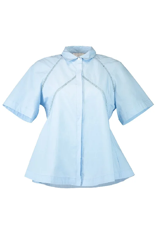 Huge Savings Selena Shirt - Sky Blue