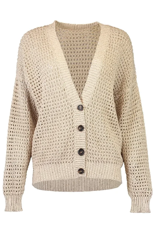 Early Bird Dazzling Net Cardigan