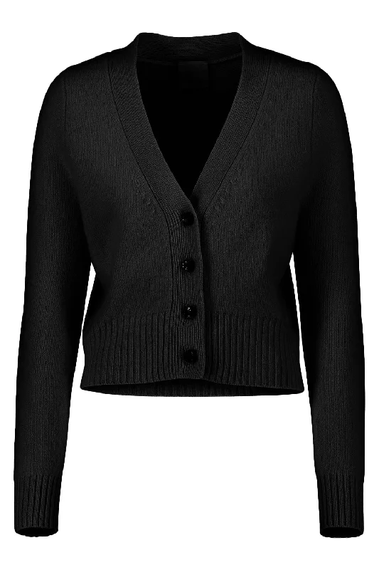 Weekend Offers That Sizzle V-Cardigan - Black