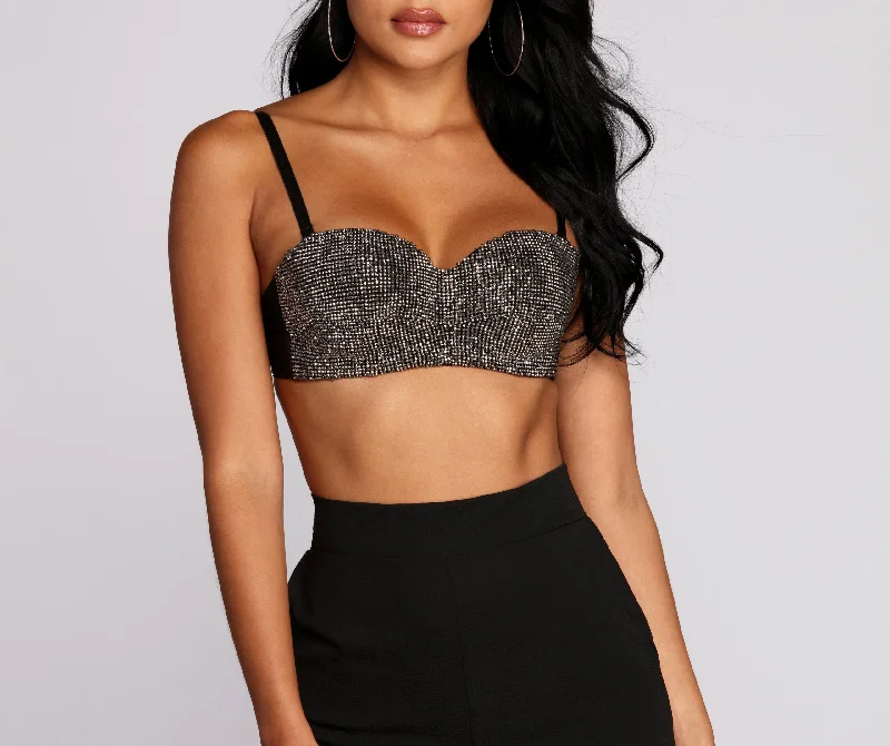 Weekend Specials You Can't Miss Blinged Out Bustier