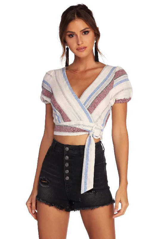 Weekend Discounts to Grab Adore Me Linen Crop Top