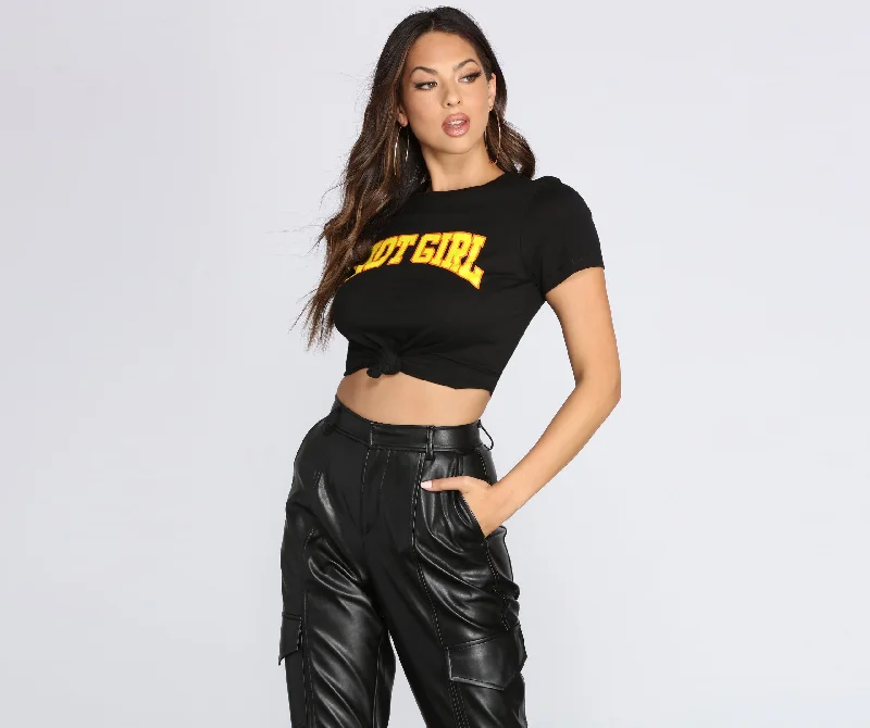 Midnight Madness Hot Girl Graphic Tee