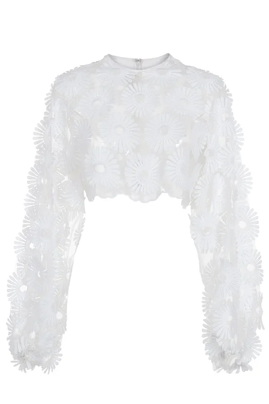 Weekend Deals That Dazzle Embroidered Top