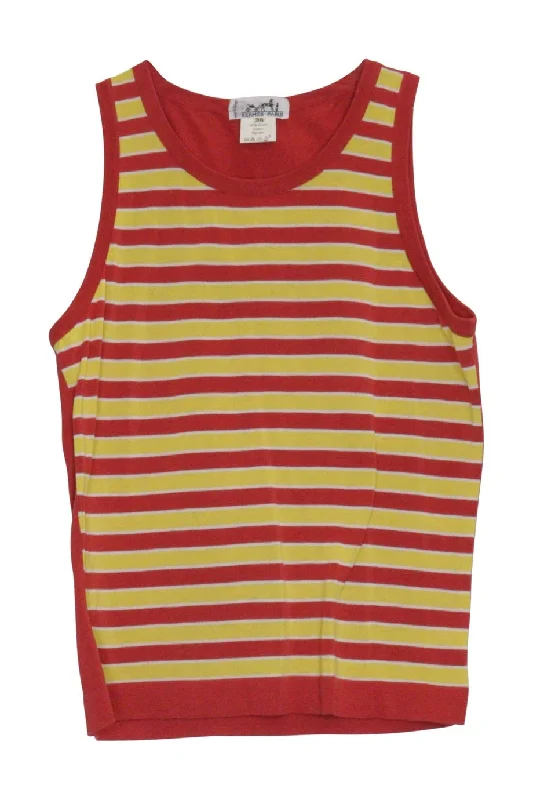 Great Bargain [WW23689] Hermès | Sleeveless Top