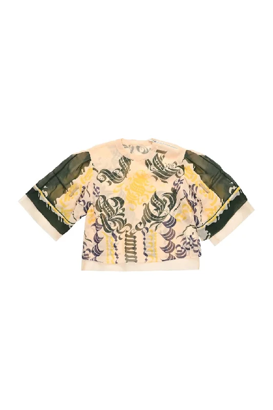 Celebrate the Weekend with Discounts [WW32238] Sacai | Short sleeve top