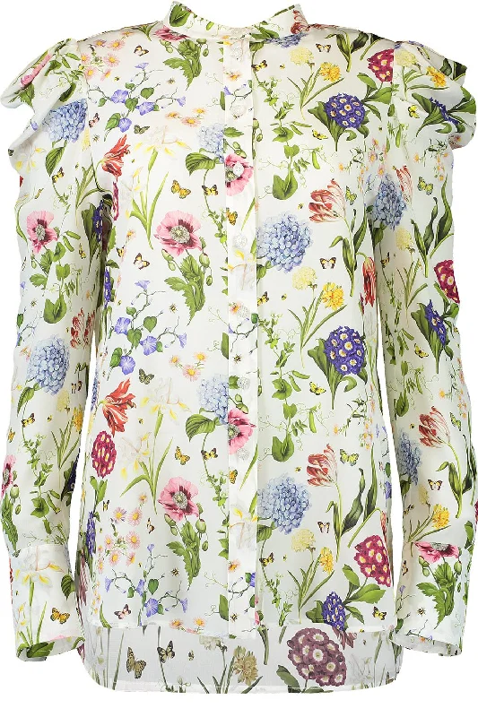 Shop Now Puff Sleeve Button Down Shirt