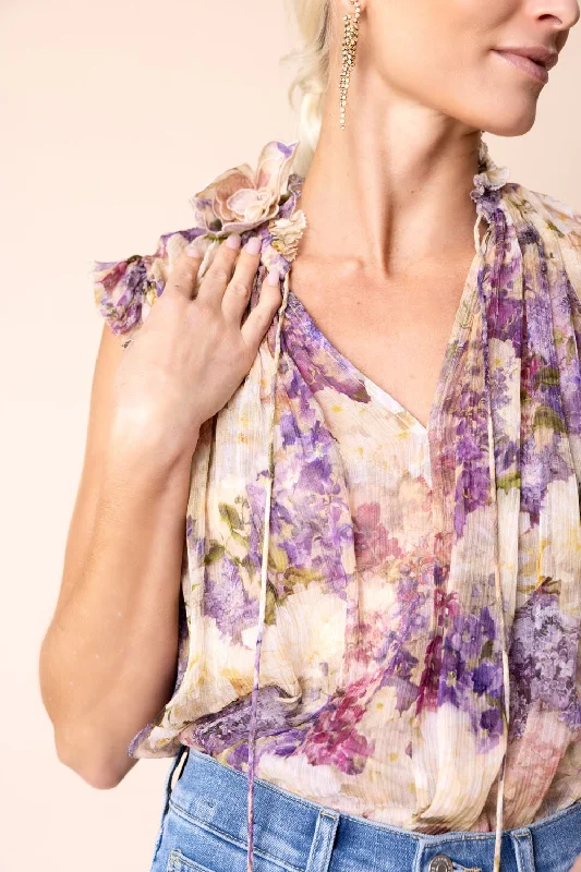 Weekend Offers That Delight Lyrical Frilled Tank