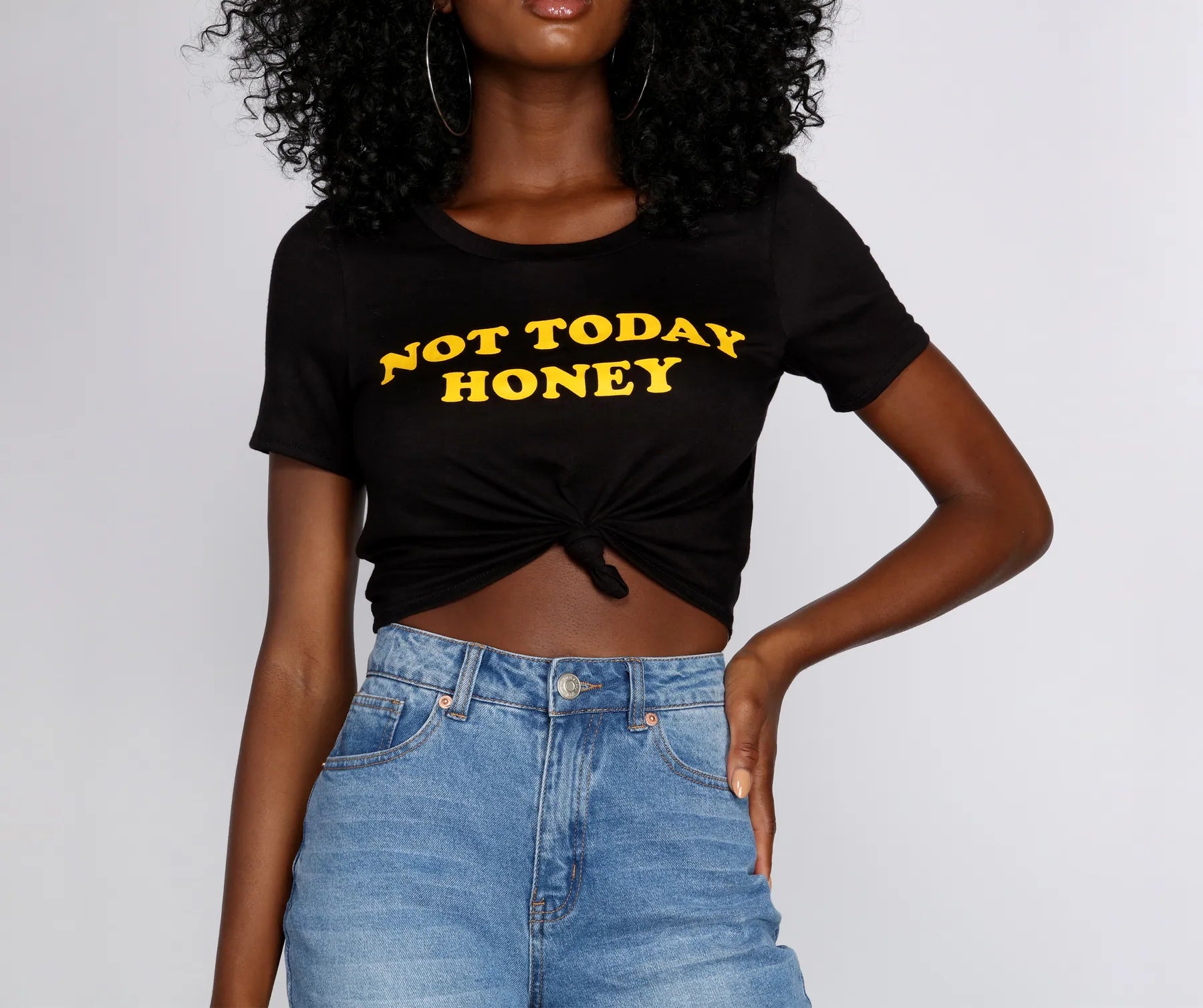 Weekend Deals That Excite Not Today Honey Graphic Tee