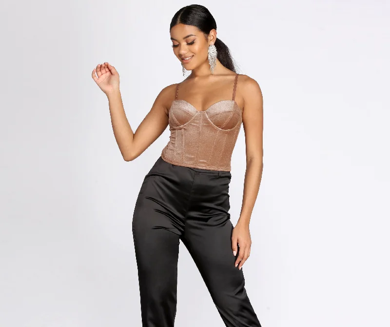 Big Savings Such a Sweetheart Velvet Bustier