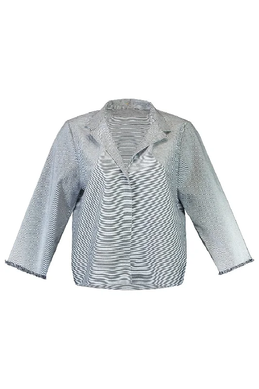 Bargain Alert Square Front Frolic Top - Blue