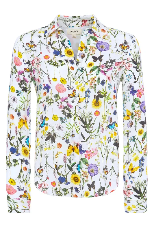 Weekend Offers That Shine Holly Blouse - White Multi