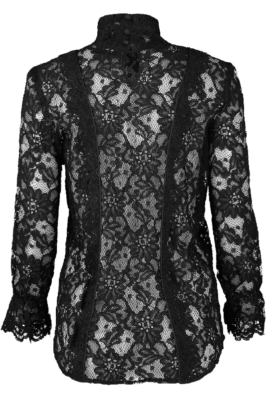 Weekend Bargains to Indulge In Scalloped Lace Top