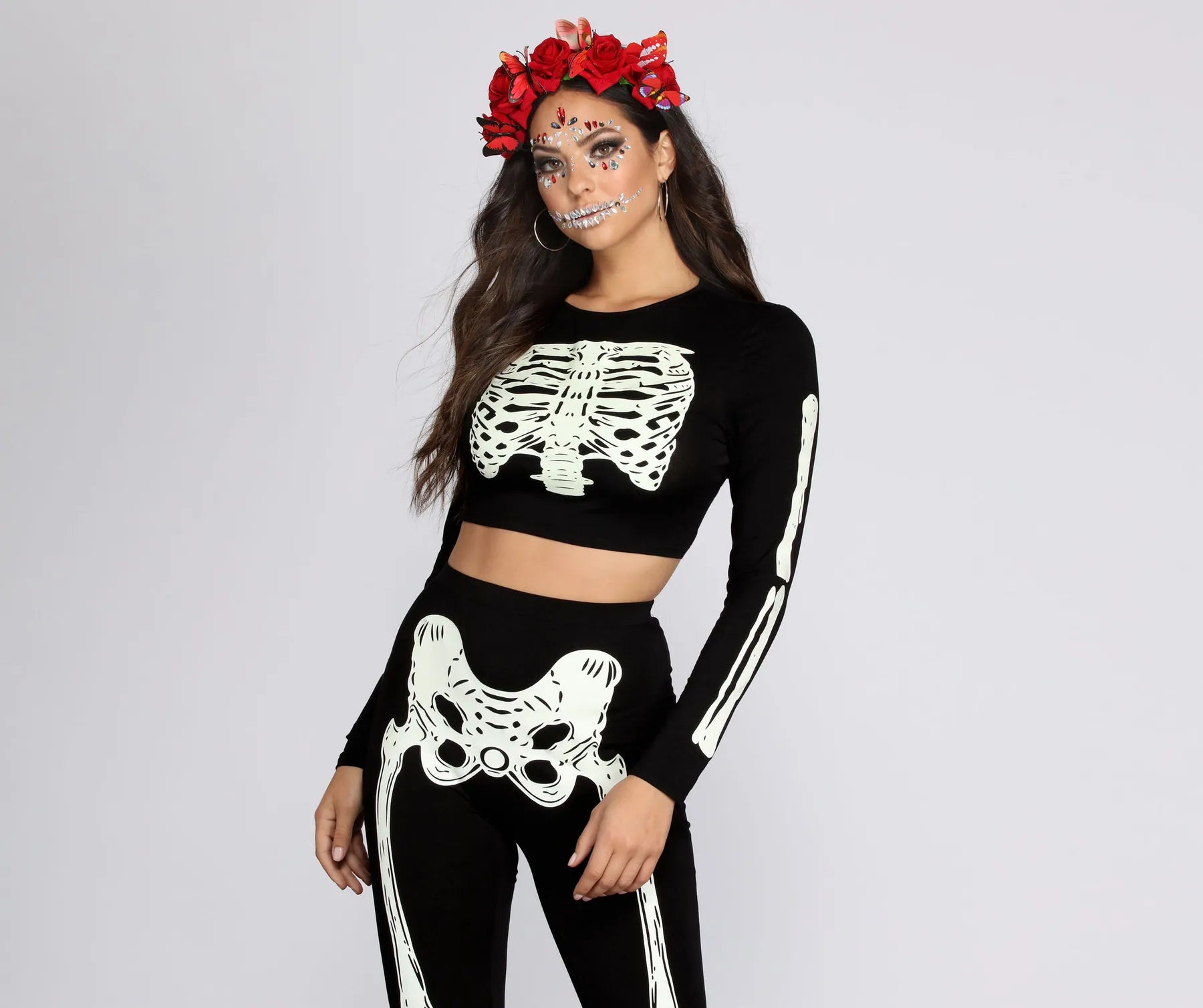 Weekend Deals to Make You Smile Glow-In-The-Dark Skeleton Top