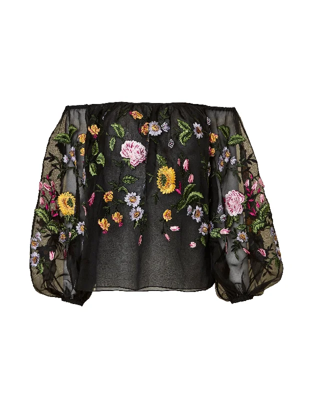 Limited Offer Embellished Off The Shoulder Top