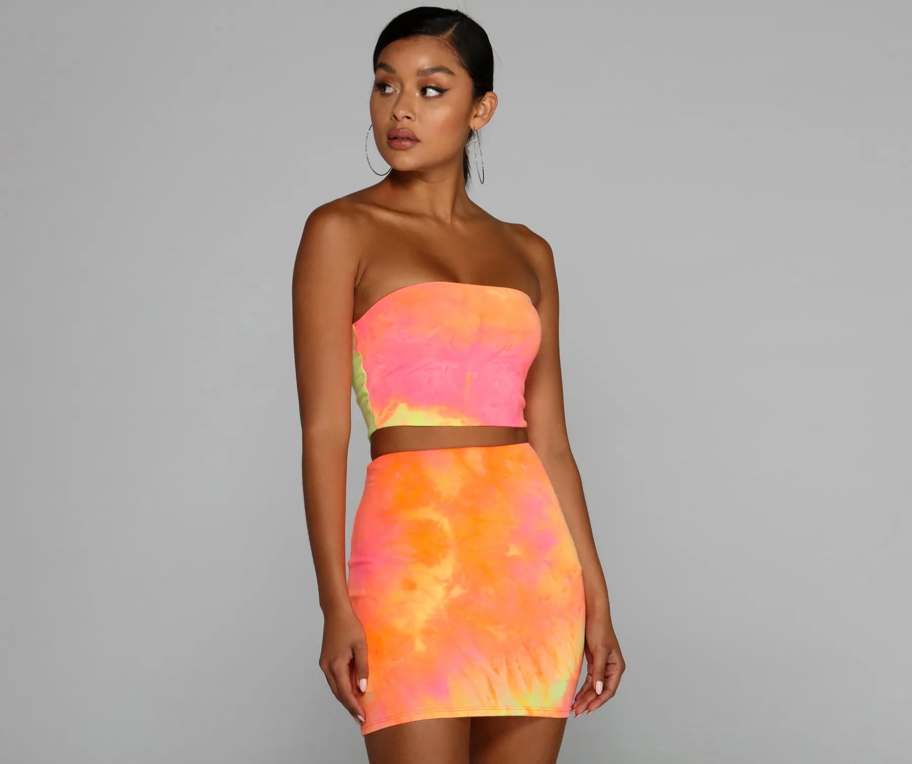 Year-End Clearance Totally Tie Dye Tube Top