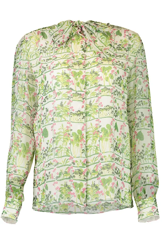 Weekend Bargains to Enjoy Georgette Fleuris Blouse