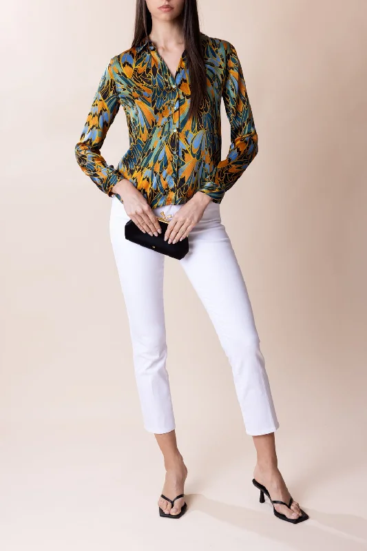 Major Deal Tyler Blouse - Parrot Feather