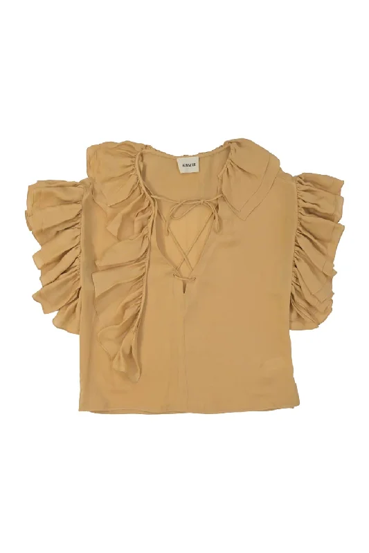 Hurry Up [WW33944] Khaite | Short sleeve top