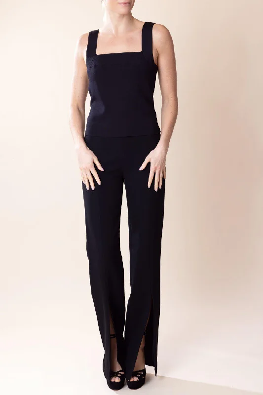 Weekend Offers That Impress Madine Tank Top -  Black