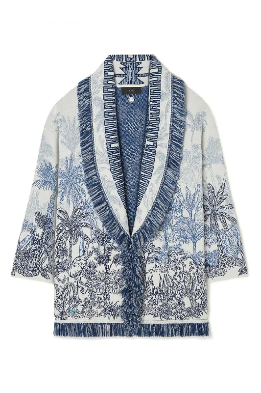 Unbeatable Prices Jungle Toile De Jouy Cardigan