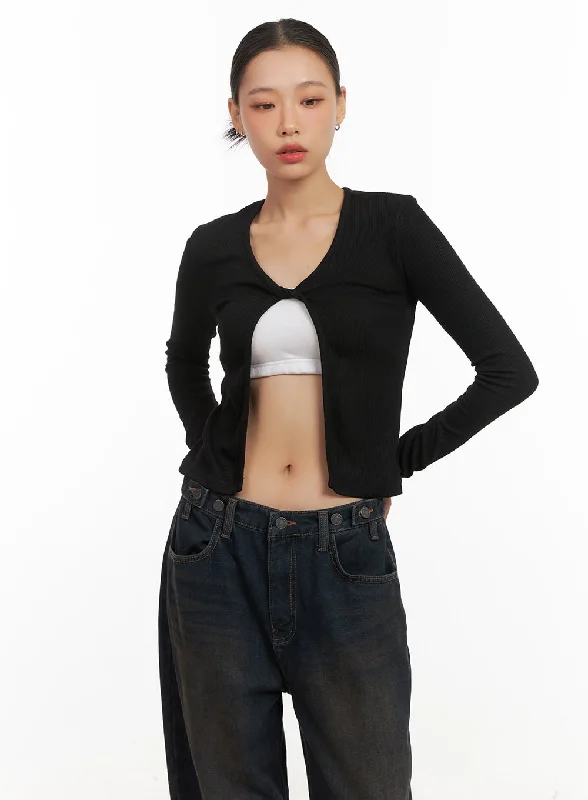Weekend Bargains to Sizzle Twist Solid Crop Top CD409