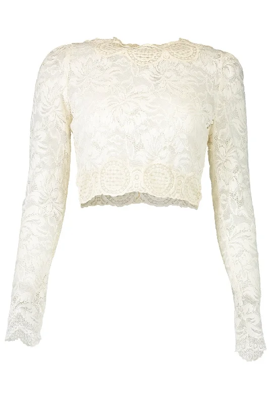 New Arrival Lace Crop Top