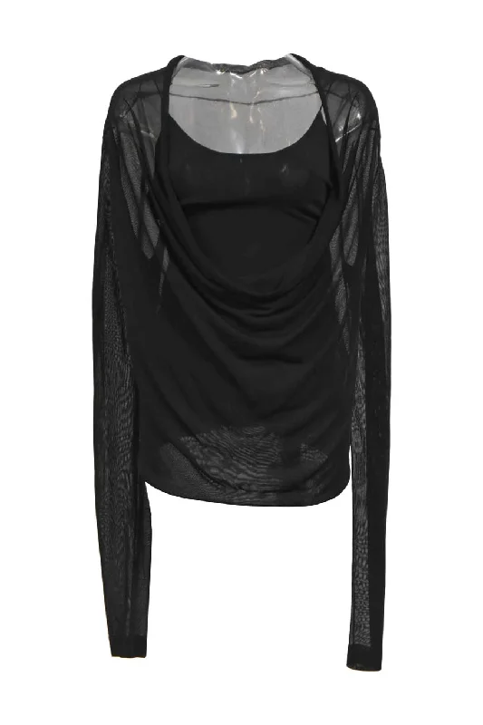 Weekend Bargains Galore [WW45304] Donna Karan New York | Long sleeve top