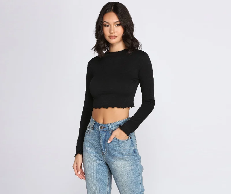 Weekend Savings Fiesta Get With It Crop Top