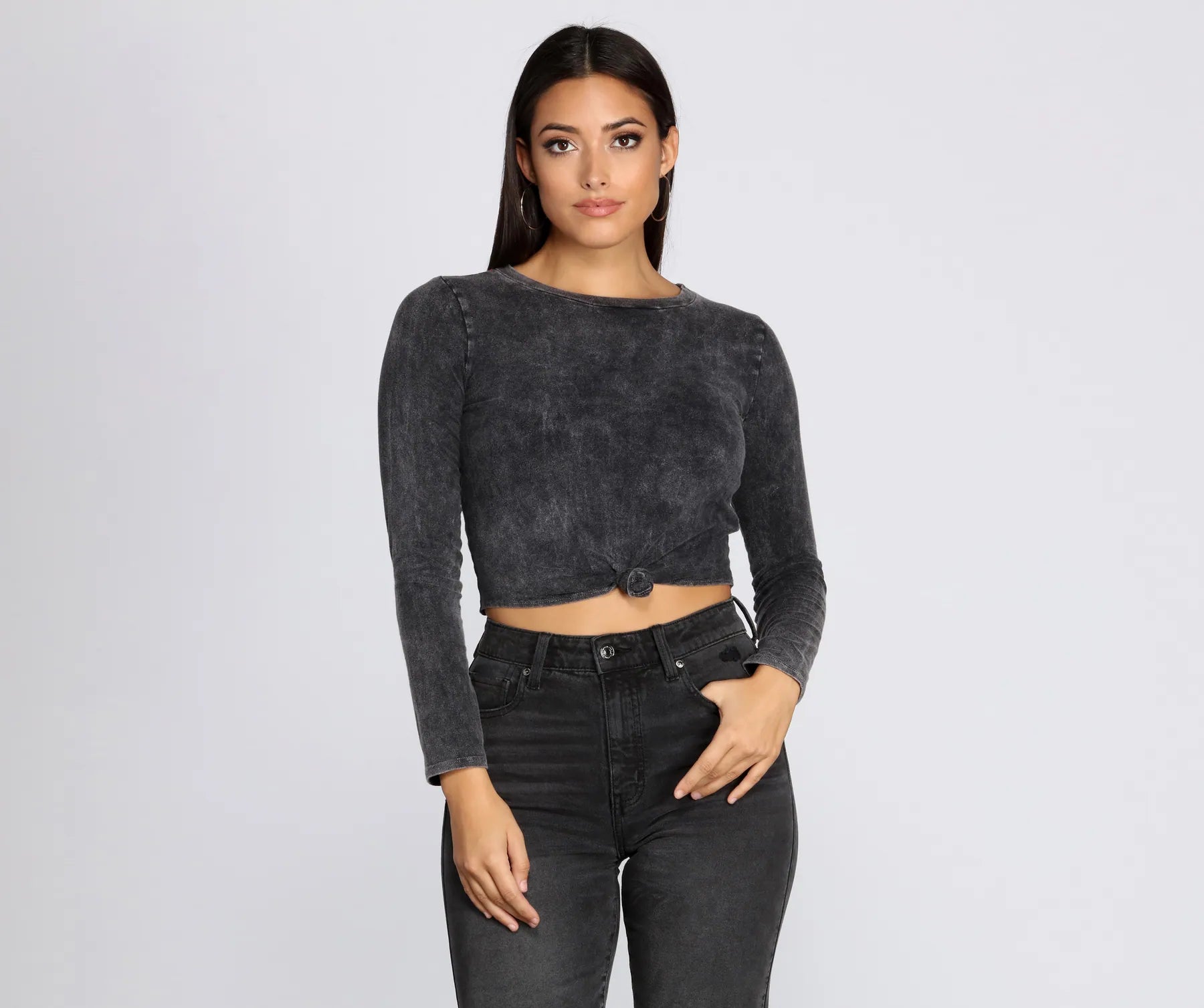 Reduced Rates Mineral Wash Crop Top