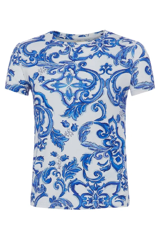 Quick Sale Ressi Tee - Mediterranean