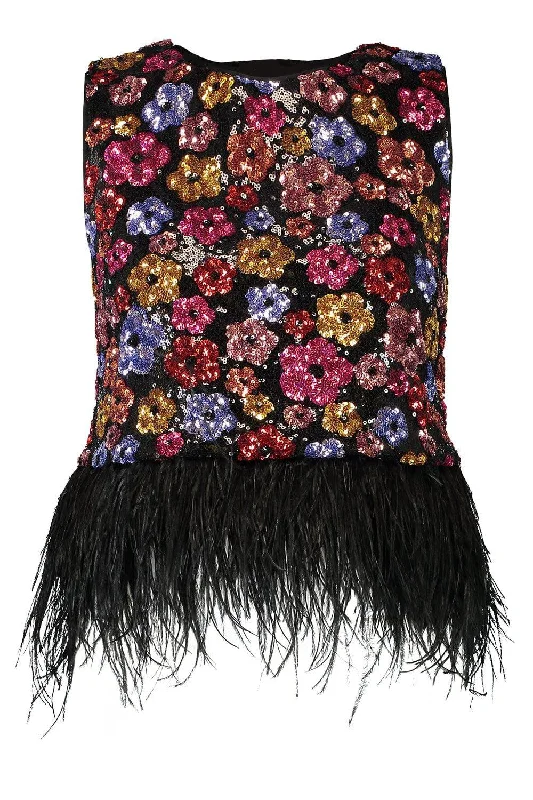 Hurry In Murakami Flower Top