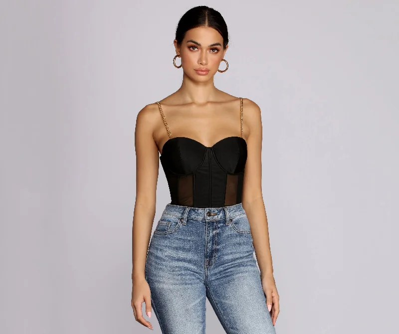 Exclusive Weekend Offers Inside Off The Chain Mesh Bustier