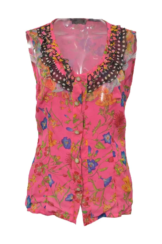 Super Sale [WW43387] Gianni Versace | Sleeveless Top