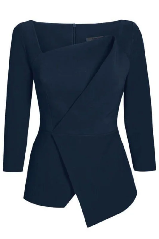 Weekend Deals That Impress Lilian Top - Midnight Navy
