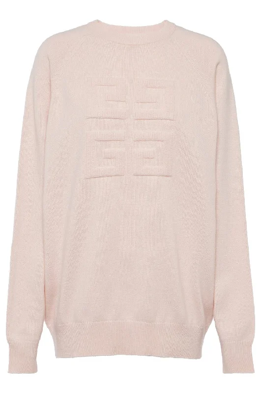 Unmissable Offer 4G Sweater- Blush Pink