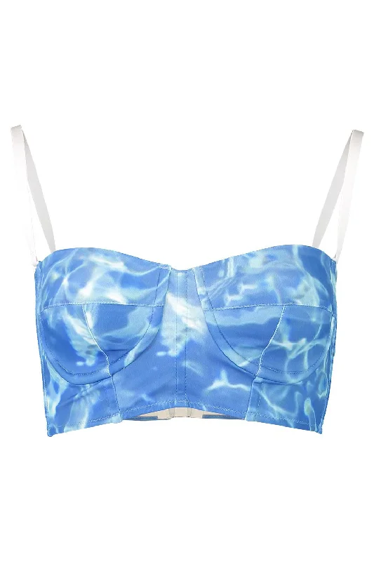 Today Only Printed Crop Bralette