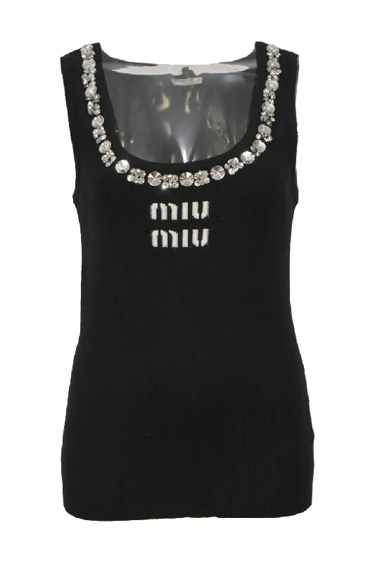 Reduced Price [WW44657] Miu Miu | Tank top