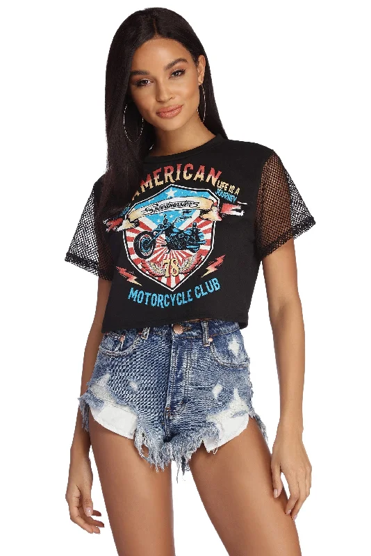 Shop Now Ride It Out Americana Tee