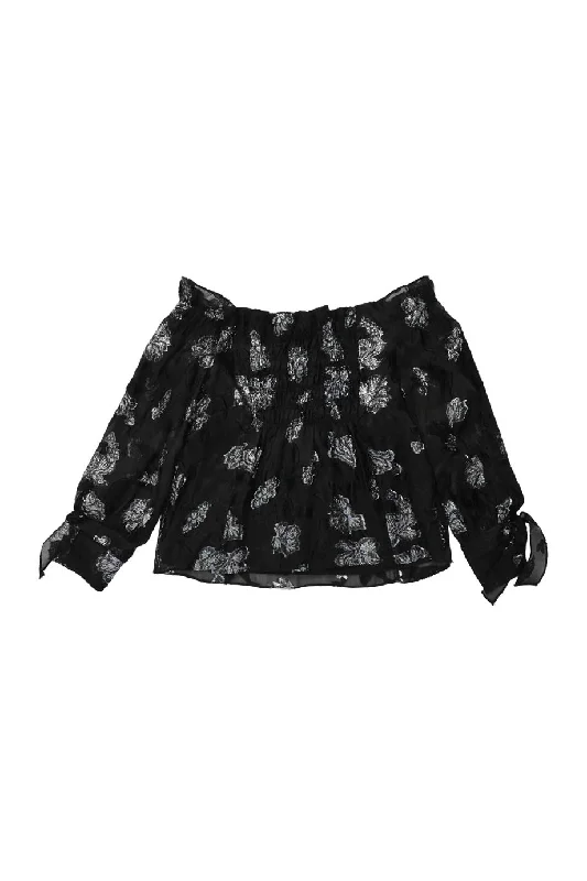 Weekend Bargains to Sizzle [WW34259] Rebecca Taylor | Long sleeve top