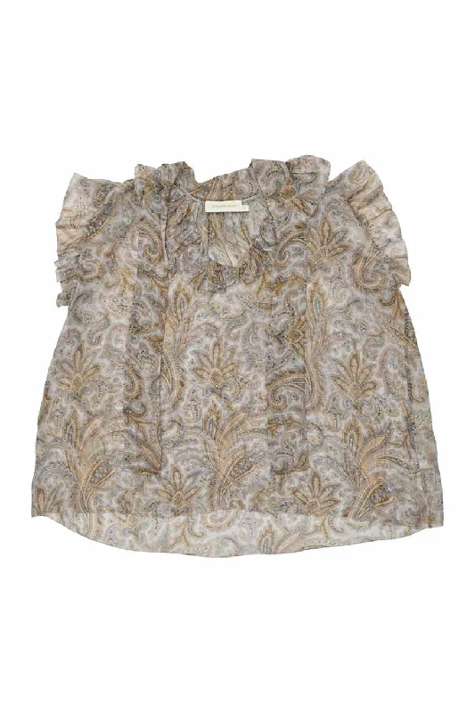 Hot Buy [WW32825] Zimmermann | Short sleeve top
