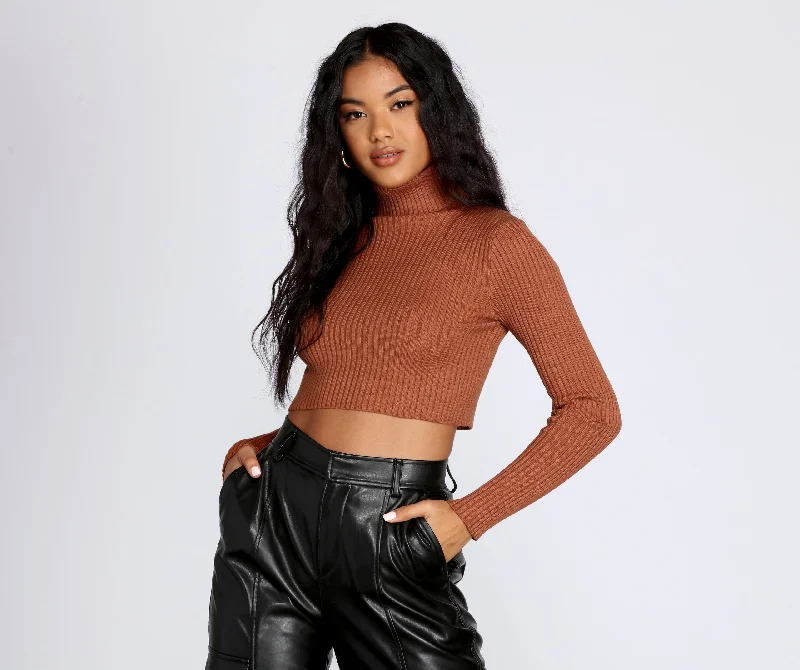 Online Exclusive Trendy Chic Turtleneck Sweater