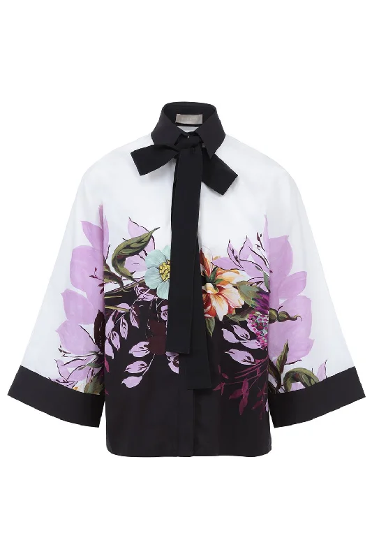 Deal Alert Long Sleeve Floral Shirt