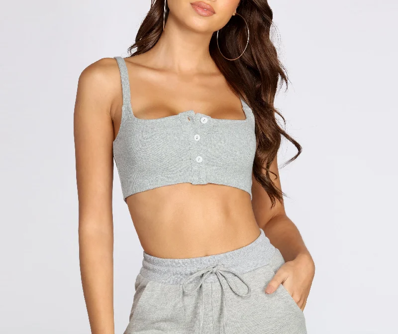 Deal of the Day Casual Cutie Crop Top