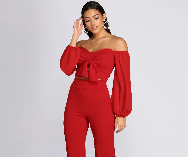 Best Choice Major Bombshell Crop Top