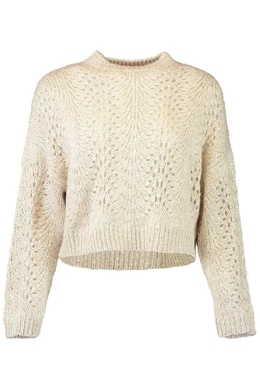 One-Day Only Open Knit Crewneck Jumper